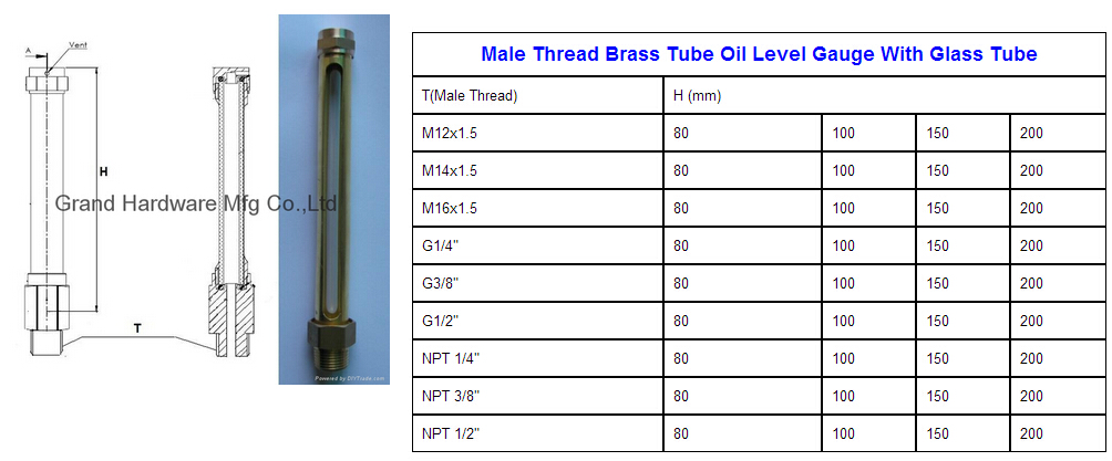 Male Thread Brass Tube Oil Level Gauge With Glass Tube.jpg