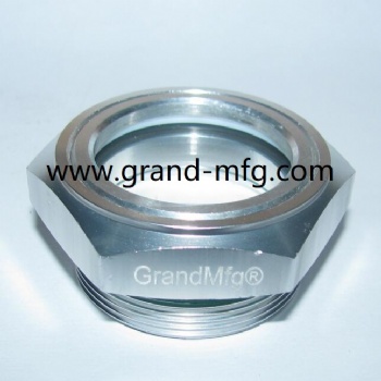 英制螺纹优质铝油窗油位器液位观察镜G1 1/4寸 1 3/4寸