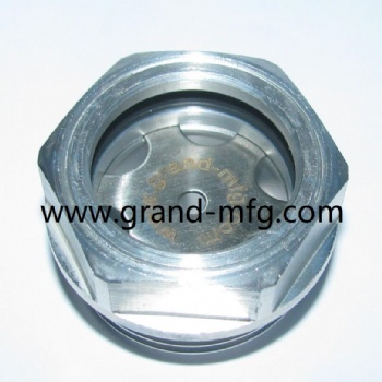 英制螺纹优质铝油窗油位器液位观察镜G1 1/4寸 1 3/4寸