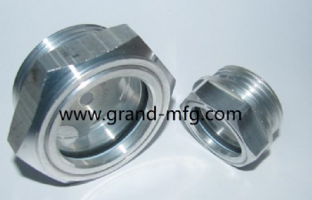 GRAND-MFG BSP compressor aluminum oil level sighting glass manufacturer