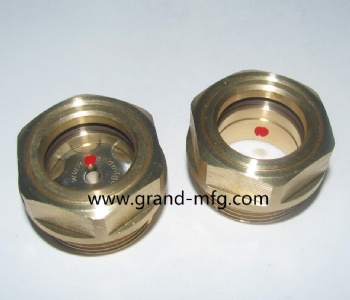 M22x1.5 公制螺纹黄铜视镜堵头油塞油标油位计