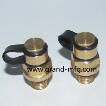 Hexagon Brass Breather Vent Plugs NPT1/4 1/2 3/8 inch