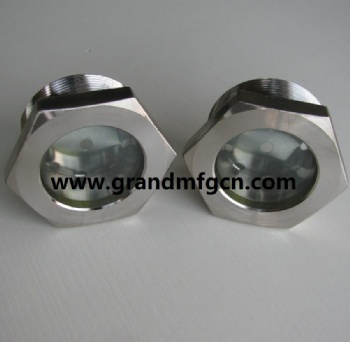 NPT1 1/2寸法兰视镜制冷设备观察镜油窗可定制