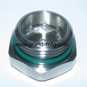 BSP thread 1 inch stainless steel  gear reducer oil levels sight glass