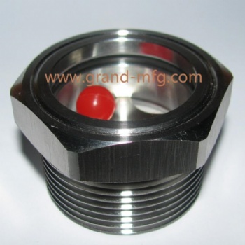 G1/2 INCH STAINLESS STEEL OIL LEVEL SIGHT WINDOW FLUID VIEW PORTS SIGHT GLASS