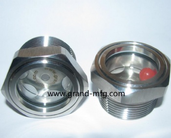 G3/4 INCHSTAINLESS STEEL OIL LEVEL SIGHT WINDOW FLUID VIEW PORTS SIGHT GLASS