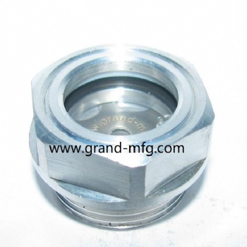 公制螺纹优质铝油窗油位器液位观察镜M16x1.5 M22X1.5