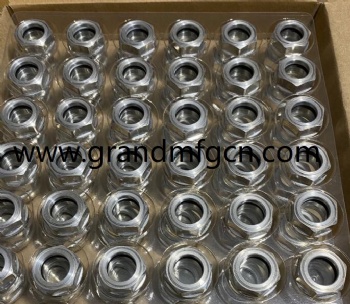 公制螺纹优质铝油窗油位器液位观察镜M22x1.5 M33x1.5