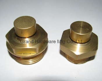 Circular Brass Breather Vent Plugs Custom available