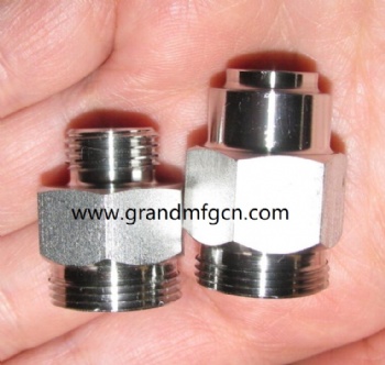 CNC precision machined parts stainless steel ss304 plugs