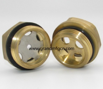 M22x1.5 brass oil level sight glass oil level gauge indicators