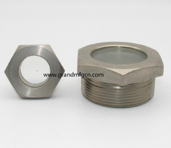 BSP1 1/4寸法兰视镜制冷设备观察镜油窗可定制