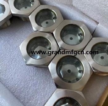 steel nickel plated fused flange sight glass CUSTOM VIEW PORT SIGHTS
