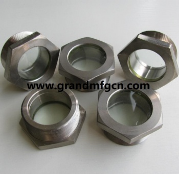 3/8”BSP steel nickel plated fused sight glass bitzer view port sight glass