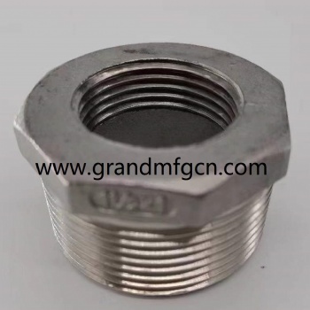CNC precision machined part stainless steel thread connector