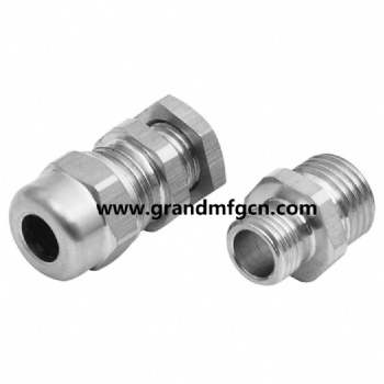 CNC precision machined part stainless steel 316 thread connector