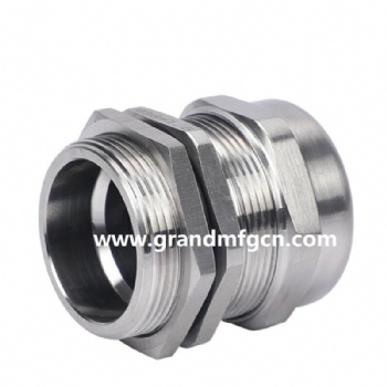 CNC precision machined part stainless steel 316 thread connector