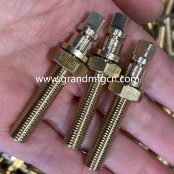 CNC precision machined parts brass turned part
