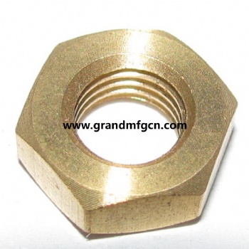 CNC precision machined part stainless steel thread locking nut