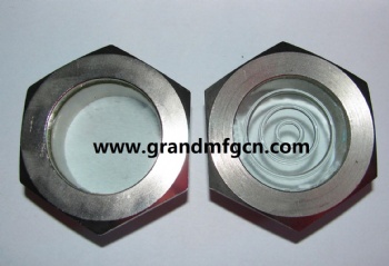 3/4 减速机真空泵碳钢视镜油窗堵头油镜