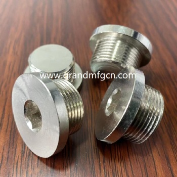 BSP thread CNC precision machined part brass plugs