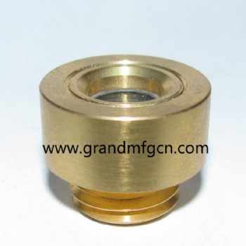 G1/8 SPEED REDUCERS BRASS OIL SIGHT GLASS OIL INDICATOR BRASS BUBBLE OIL SIGHT GLASS