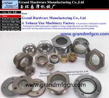 Flange steel oil sight glass fused glass oil level sight