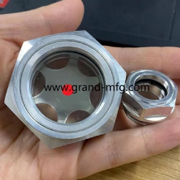 M10X1工程机械螺纹减速机压缩机油位观察孔视镜油窗油位计