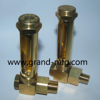 M10x1 Elbow Brass Oil Level Indicator gauge Ölstandsanzeiger