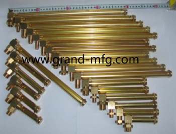 M14x1.5 L型铜管油液位视镜 液位视镜 液位油标 减速机用