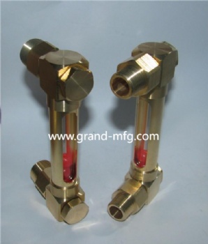 M16x1.5 L型铜管油液位视镜 液位视镜 液位油标 减速机用