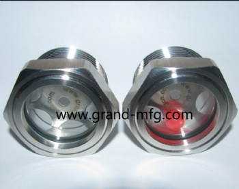 Heat Exchanger Cooling System Stainless Steel Sight Glass Gauge