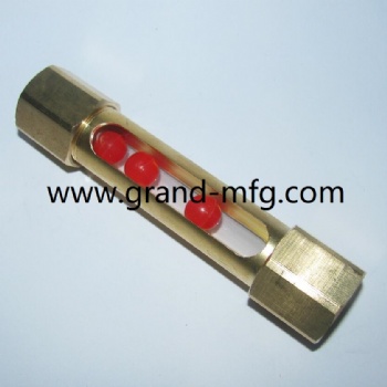 NPT3/8 Vacuum Pumps Brass Sight Glass Gauge Plug Oil Level Indicator