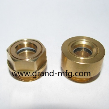 BSP THREAD G1 INCH Brass oil level sight glass oil level indicators
