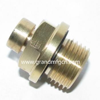 Hexagon Hydraulic cylinders Brass Breather Vent Plug valve M16X1.5