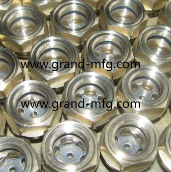 M16X1.5 M18X1.5 brass fluid viewport sight glass window oil indicator