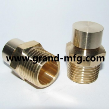 Mechanical equipment fittings M10x1 brass vent plug Air vent valve pressure brass breather vent plug