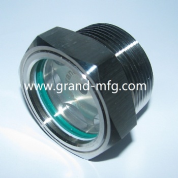 1 inch Hexagon Stainless Steel 304 Oil Sight Glass(NPT Thread)