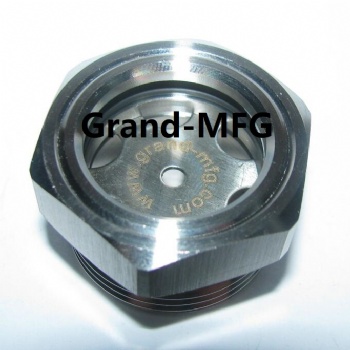 Pressure Vessels SS316 Sight Glass window Plug NPT Thread