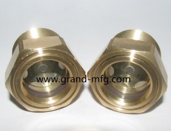 NPT螺纹减速机压缩机油位观察孔视镜油窗油位计