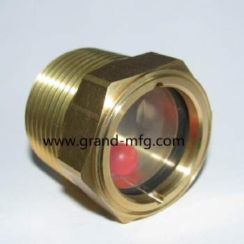 NPT thread 3/8 brass oil level sight gauge oil indicators