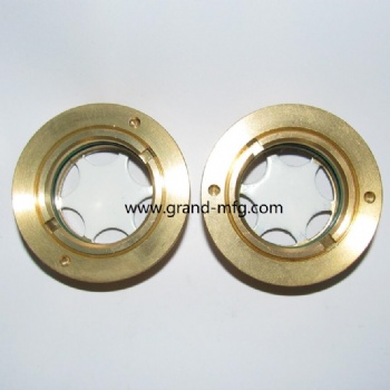 M27x1.5 减速机真空泵半球形黄铜视镜油窗堵头油镜